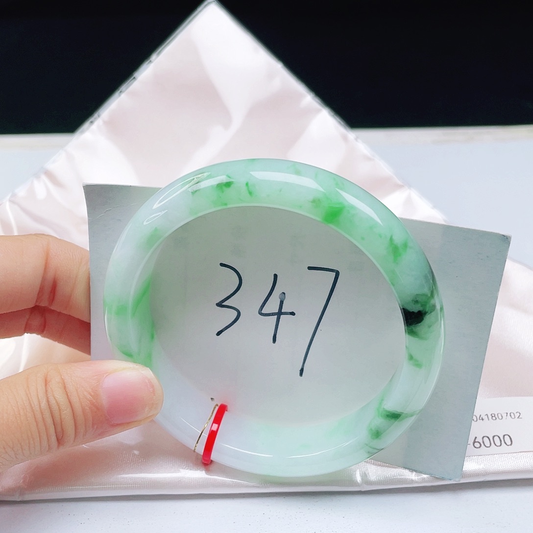 未镶嵌手镯翡翠58正圈