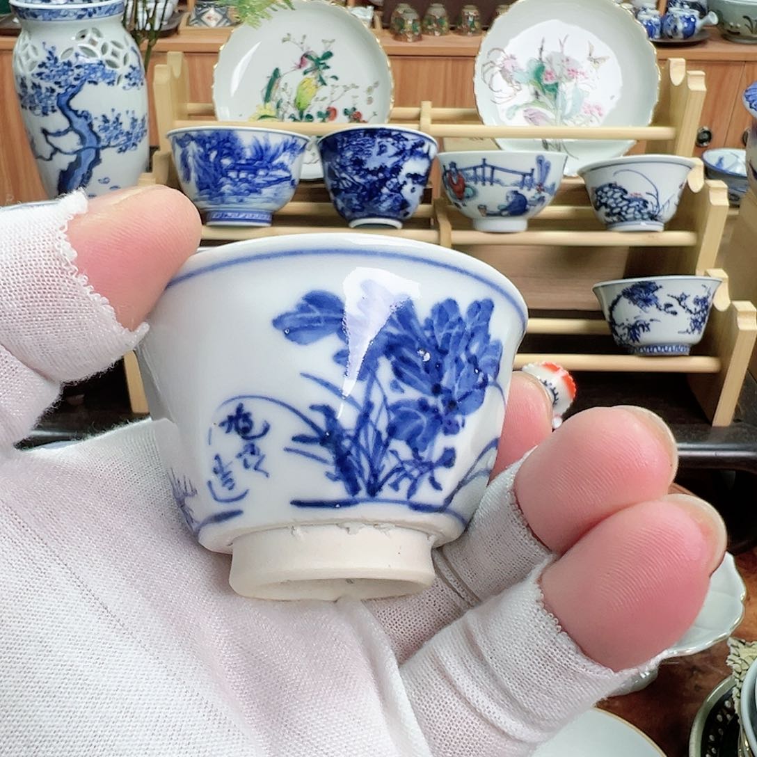 9****柴窑茶壶茶杯茶具