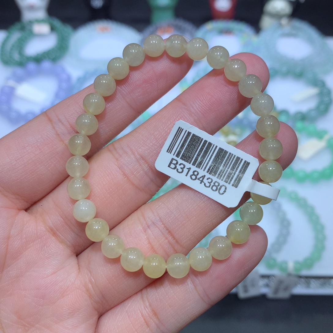 翡翠未镶嵌手串天然
