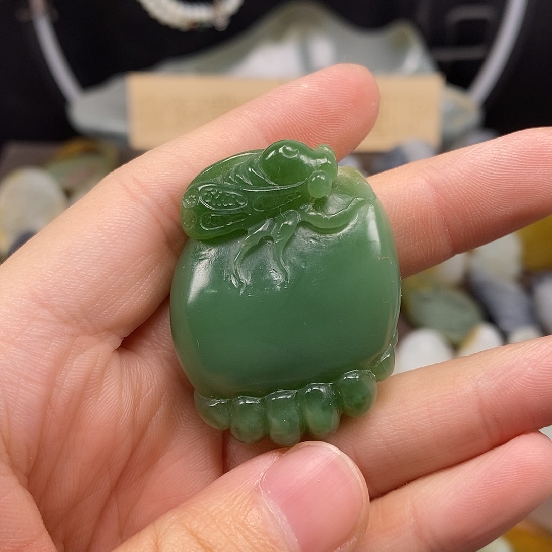 和田玉颈饰未镶嵌16