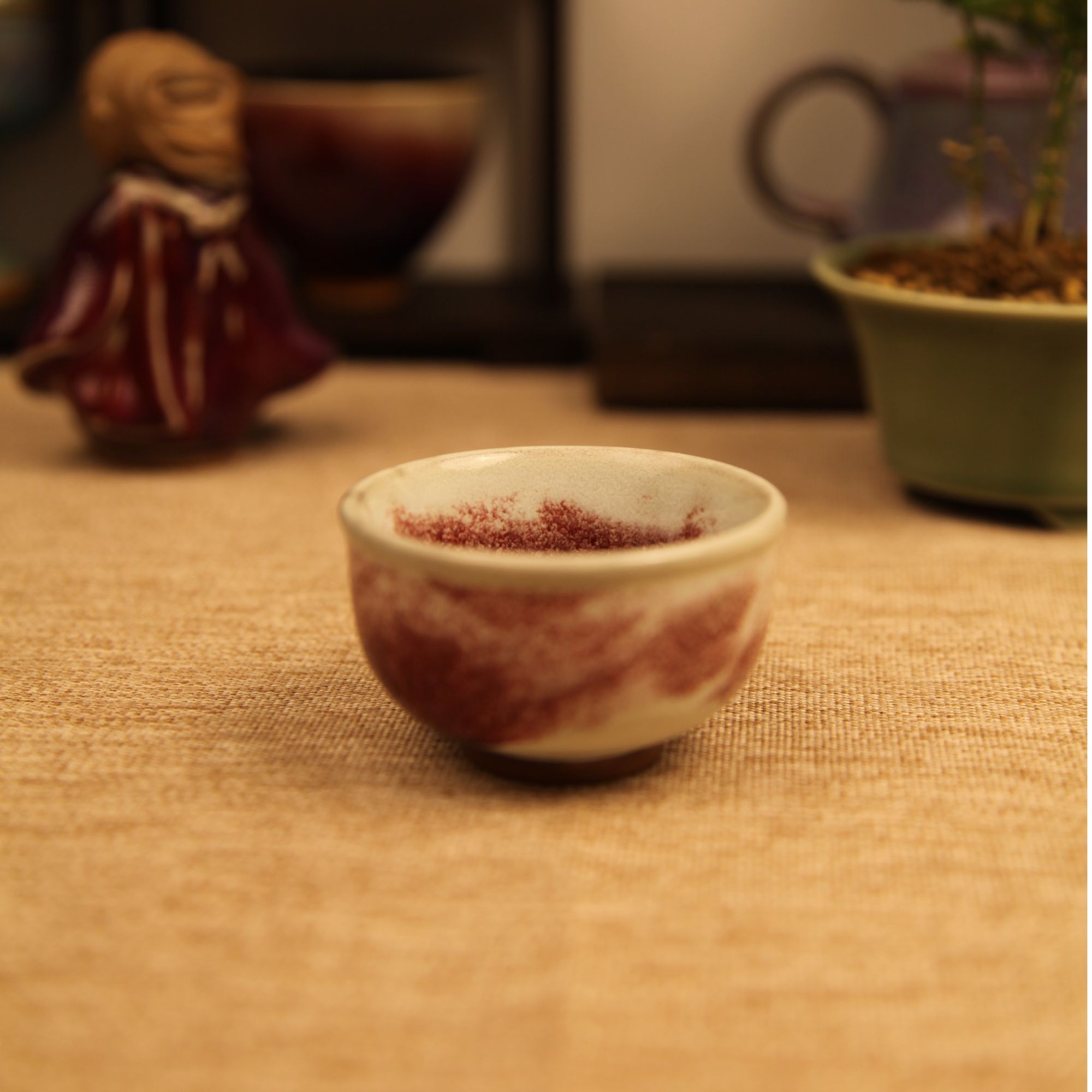 顺瓷甄选《茶具茶杯（随机精美客人杯）》钧瓷无暇福利款客人杯茶杯