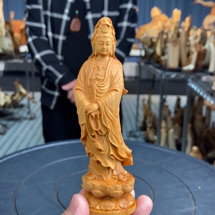 柏木（崖柏）手把件