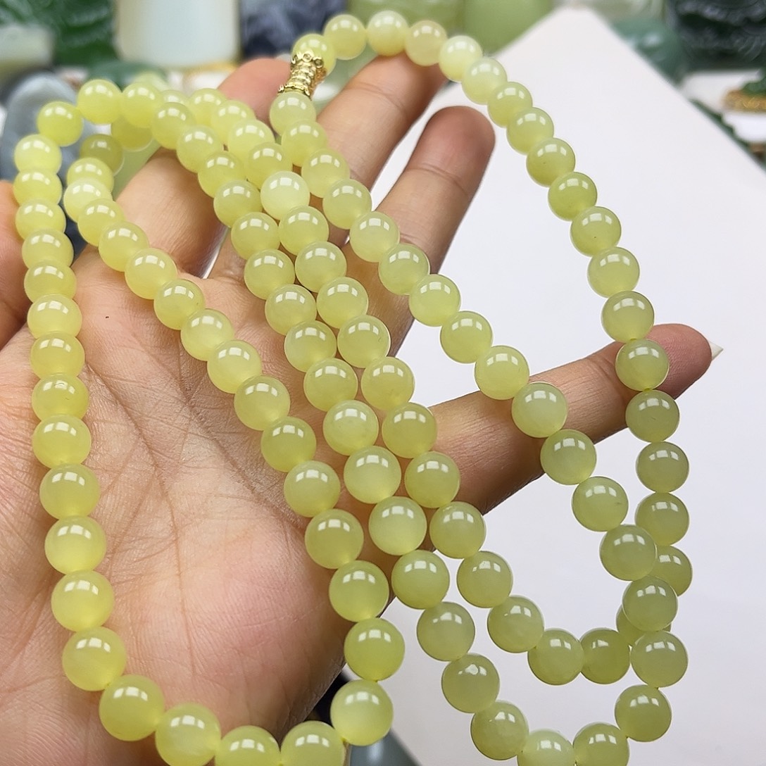 和田玉未镶嵌项链卡8