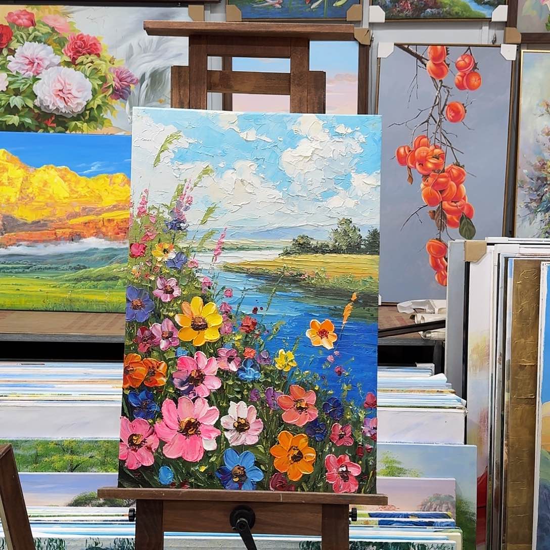 油画6090油画作品展作品展作品集展