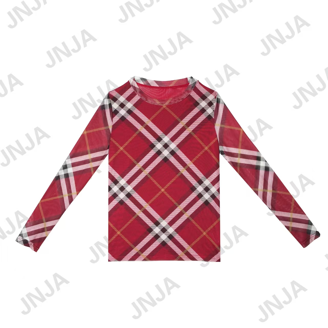 圆领休闲风宽松型常规短袖T恤9094-A75