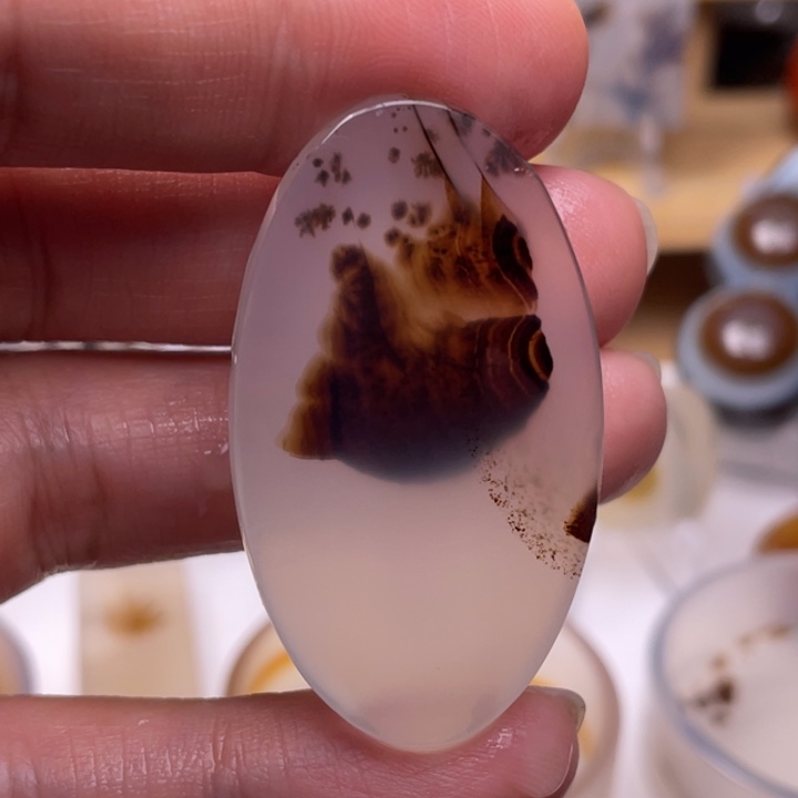 玛瑙/玉髓未镶嵌吊坠(不含链)