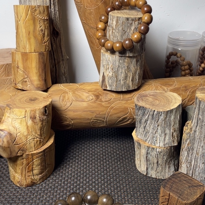 我***狂香榧木手把件手把件