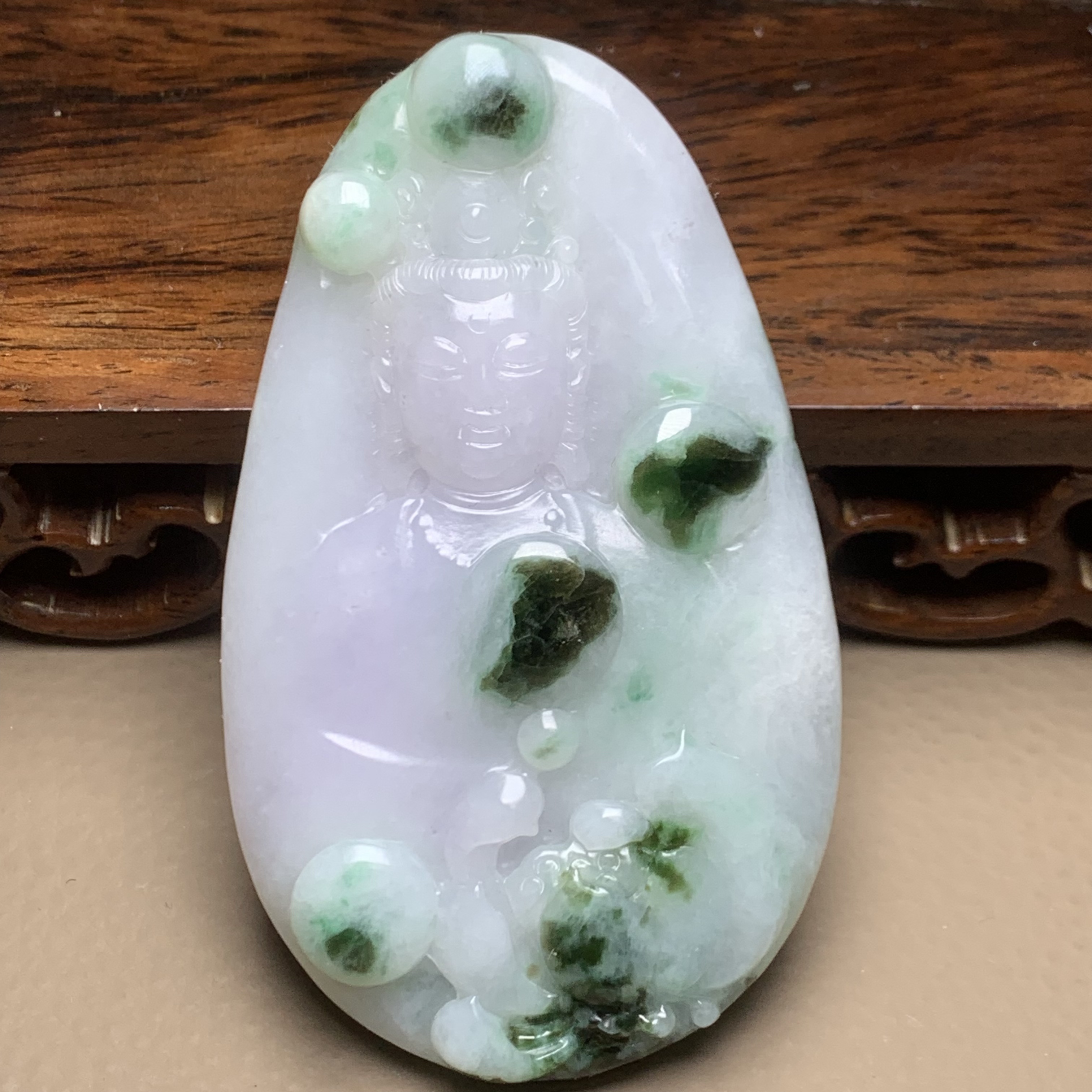 A936珠宝玉石A货翡翠吊坠