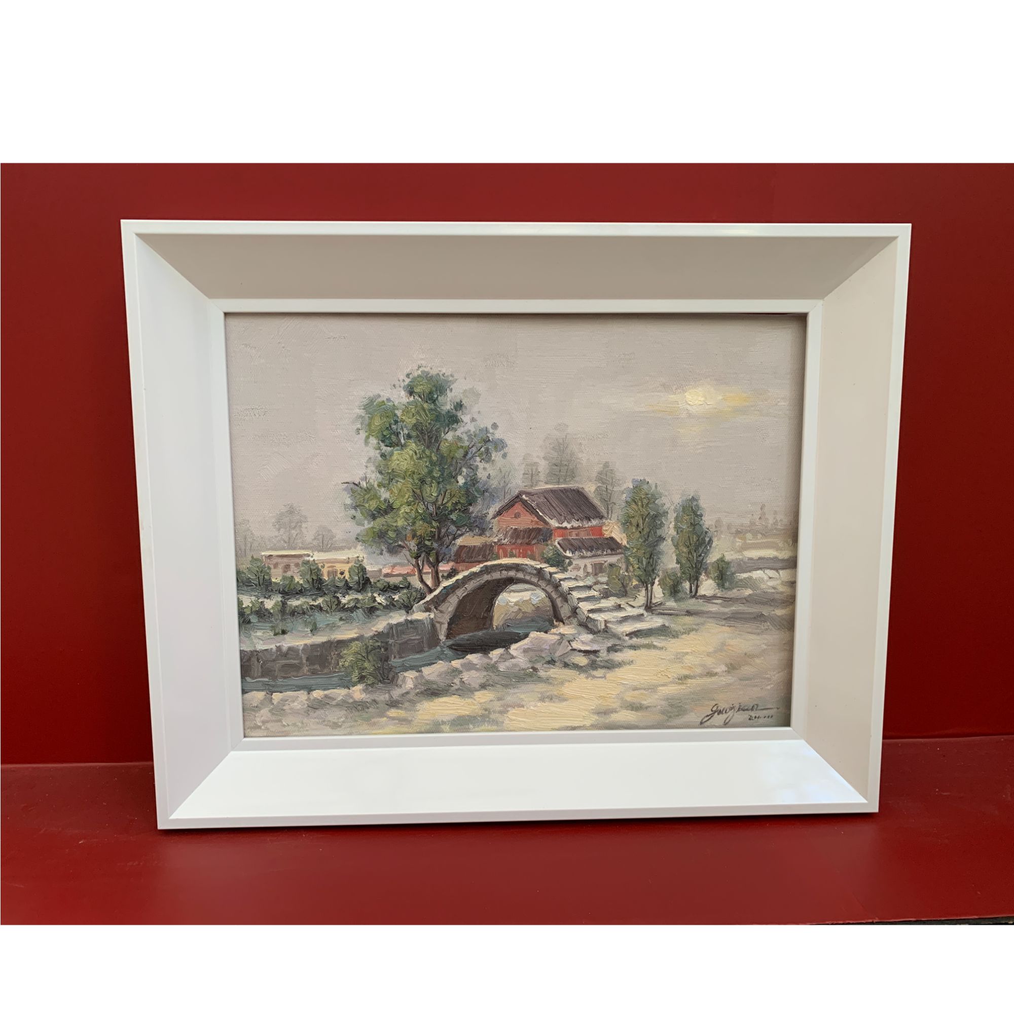 《风景》写实手绘油画