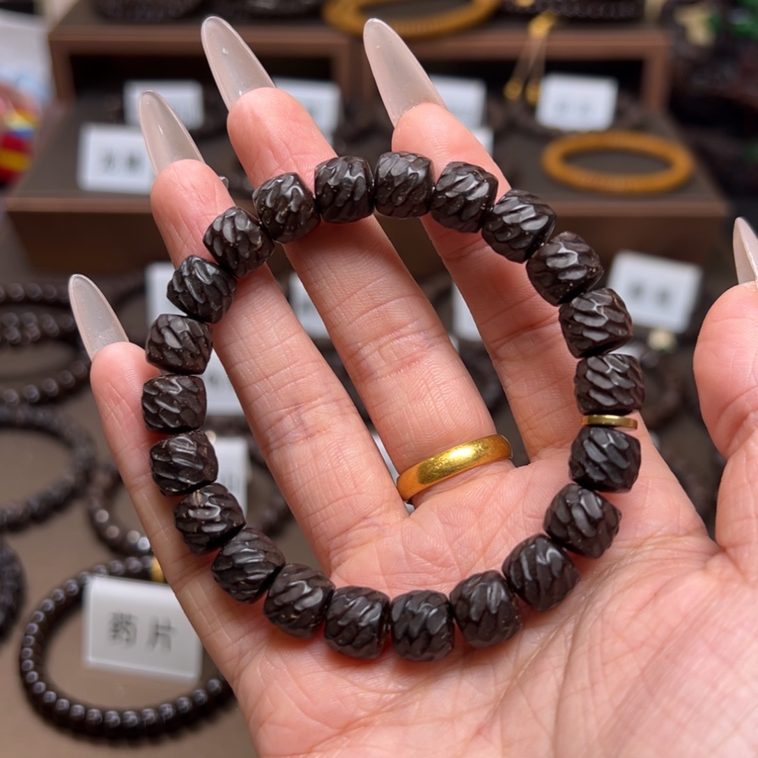 椰蒂手串好****状109龙鳞18颗籽