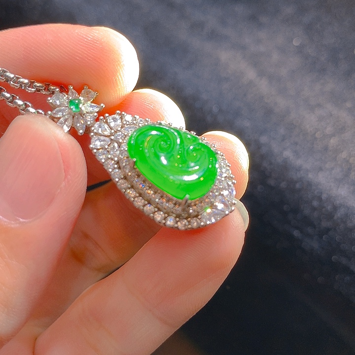 【闪购商品】翡翠颈饰未镶嵌翡翠