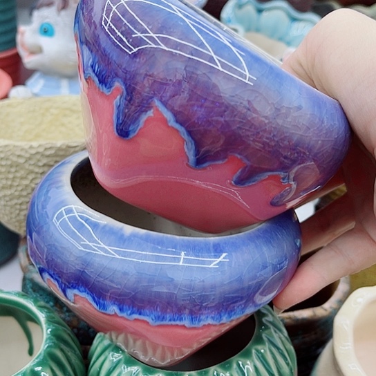 多肉绿植陶瓷花盆