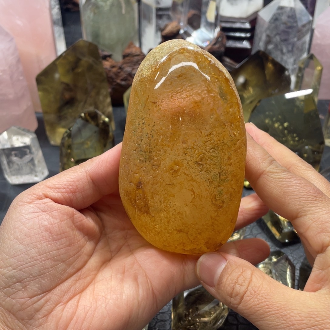 水晶未镶嵌珠宝半成品