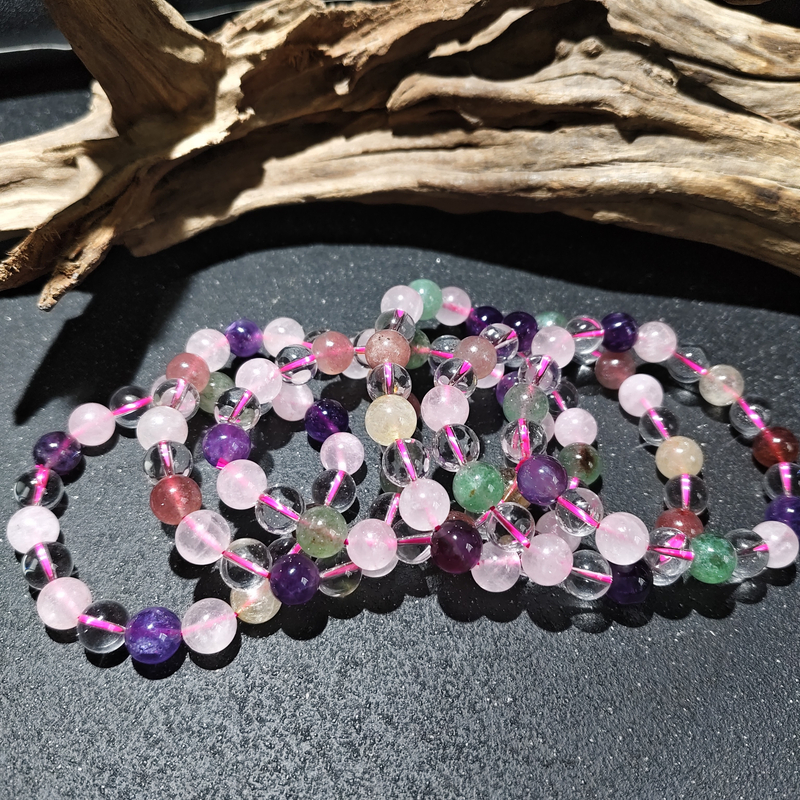 【黑胖珠宝】 H0858 多宝手串 多样性发其一