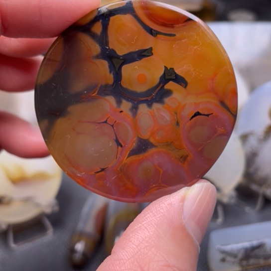 玛瑙/玉髓吊坠(不含链)未镶嵌