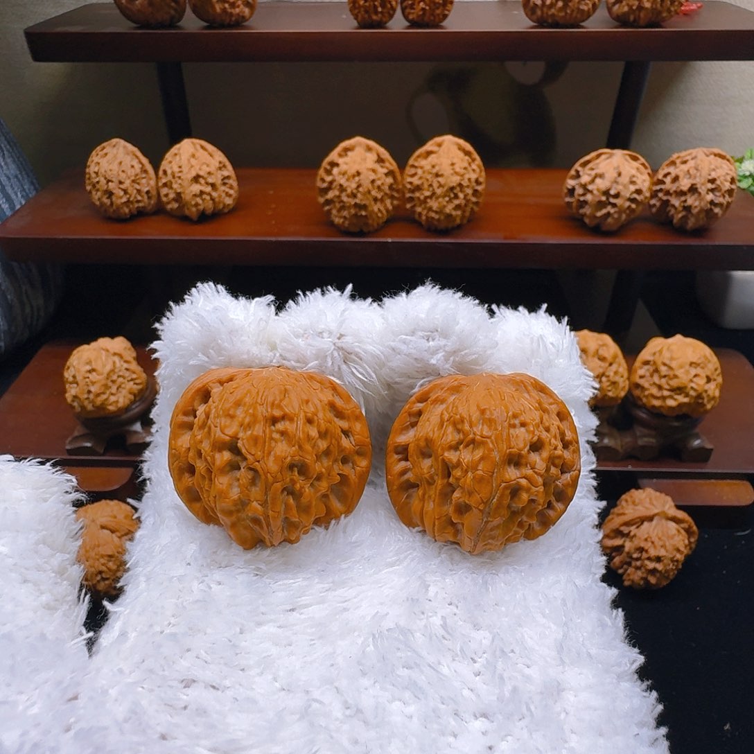 核桃手串/手链全品水晶蜡皮山地磨盘38