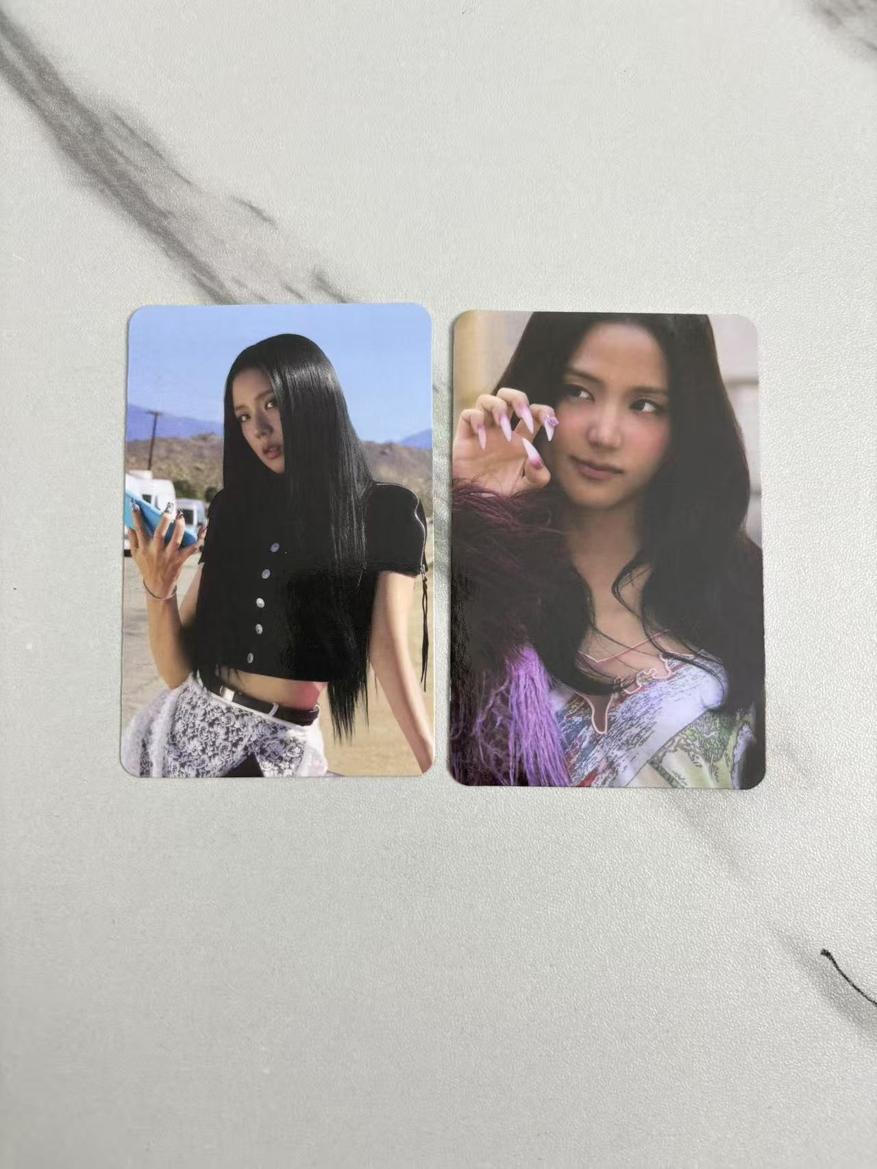 【官方正版】jisoo美甲猫爪 BLACKPINK韩国高阳演唱会wvs会员礼卡