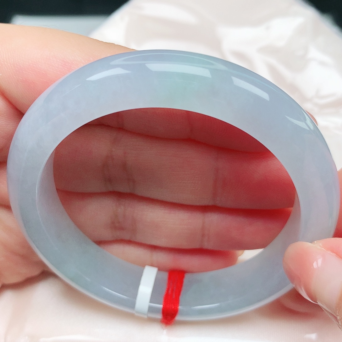 翡翠手镯未镶嵌幻彩6