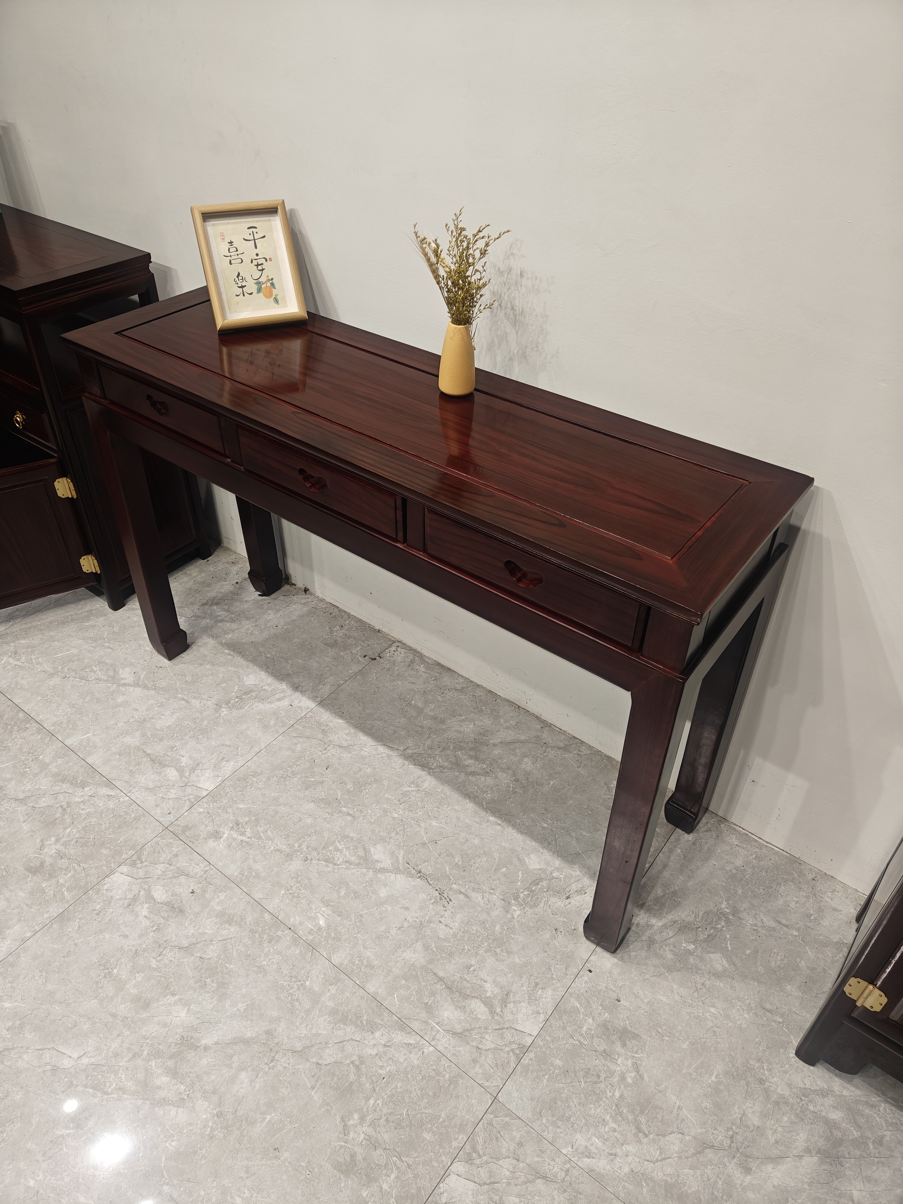 云宿红木 黑酸枝木玄关桌128-38-80