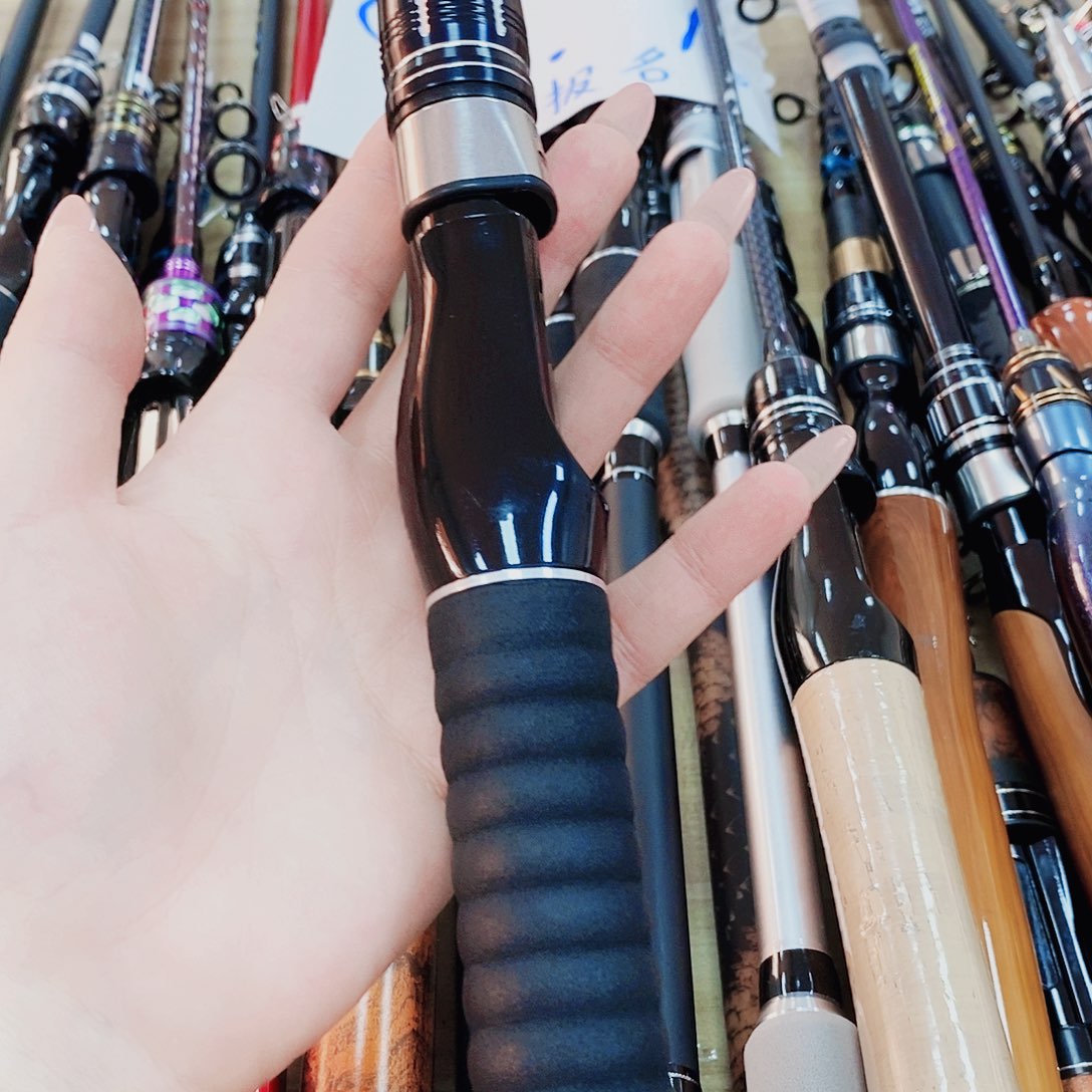 黑色伸缩直柄3米路亚竿