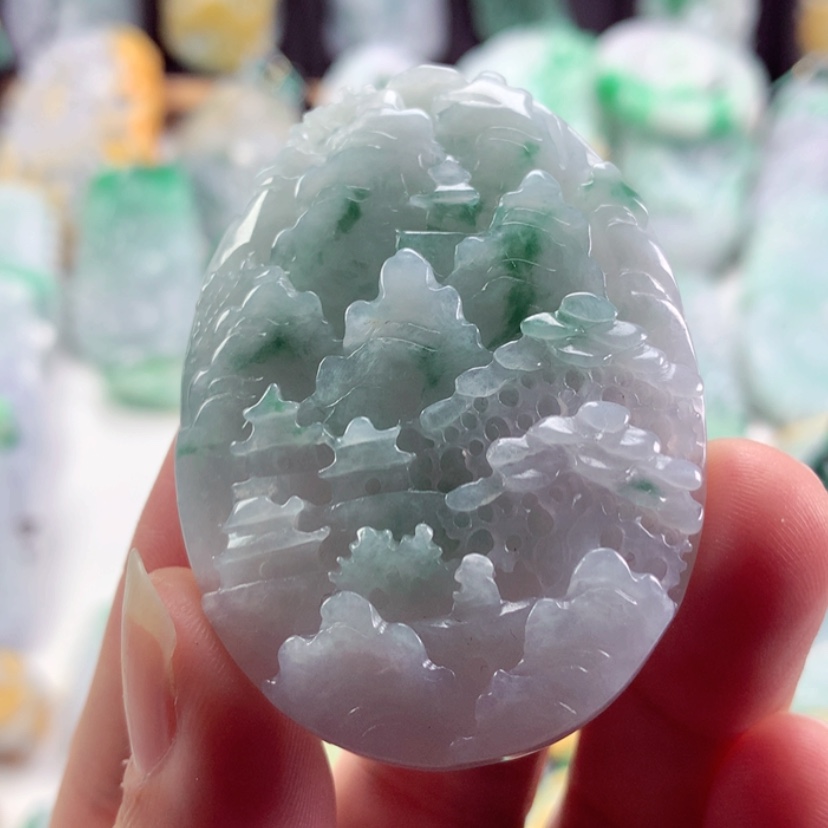 【闪购商品】翡翠吊坠(不含链)未镶嵌