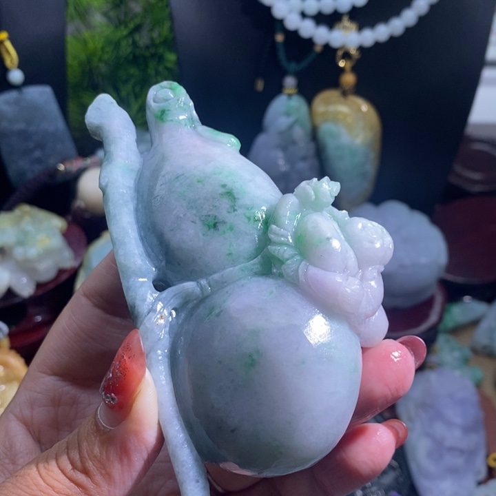 【闪购商品】颈饰未镶嵌翡翠葫芦佛