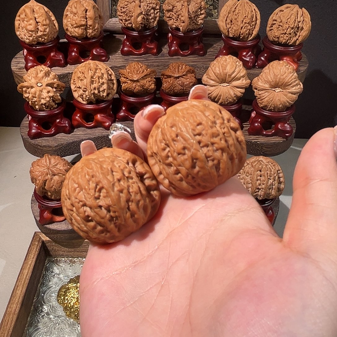 把件文玩核桃铁锤