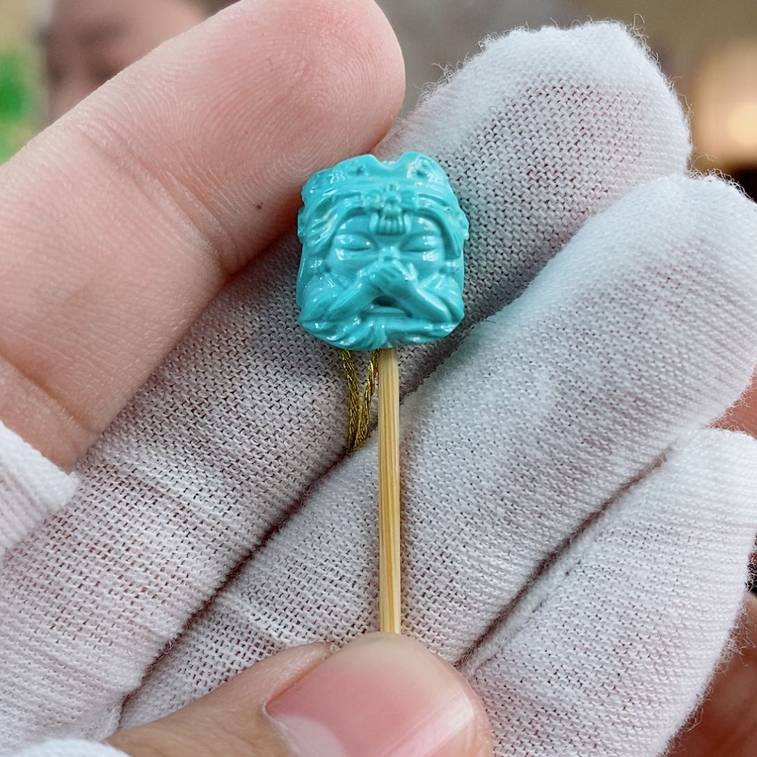 绿松石珠宝奇石未镶嵌