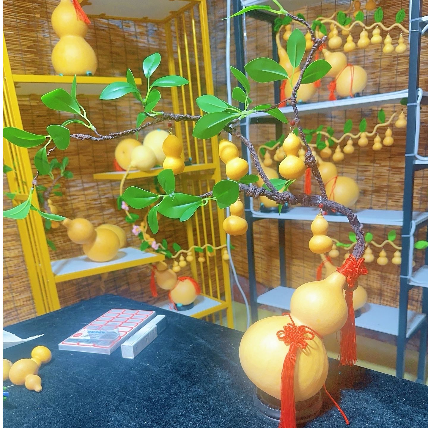 精美葫芦娃手工编制