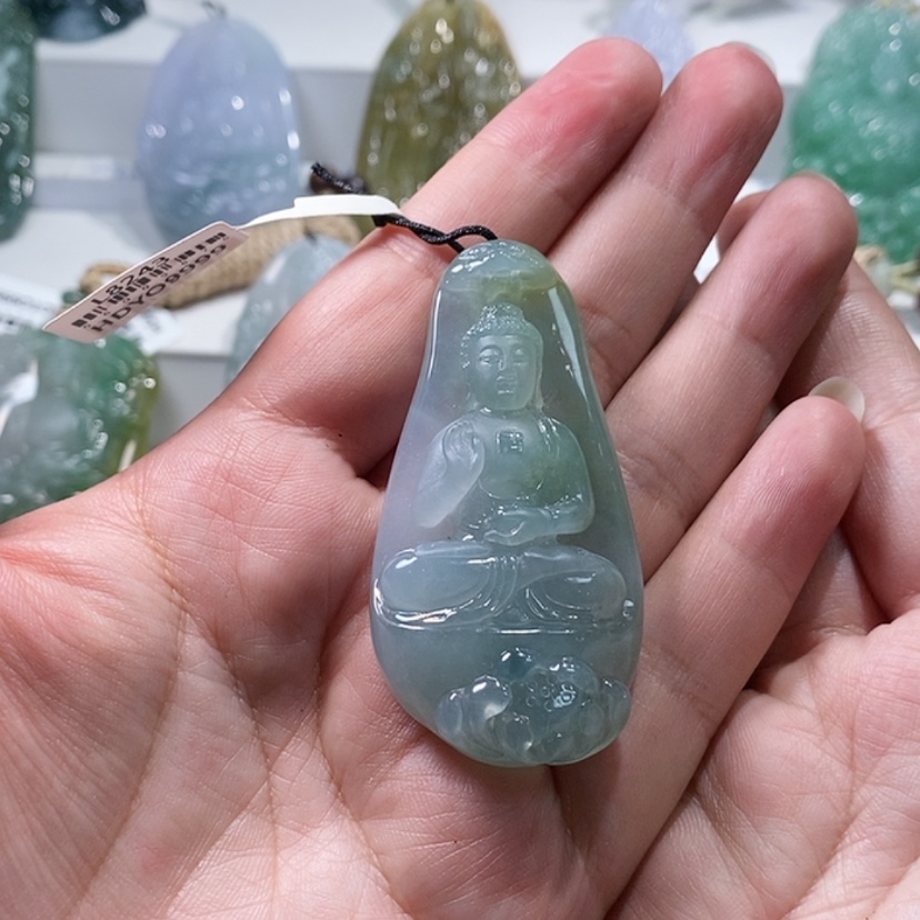 【闪购商品】翡翠颈饰未镶嵌知**葉。