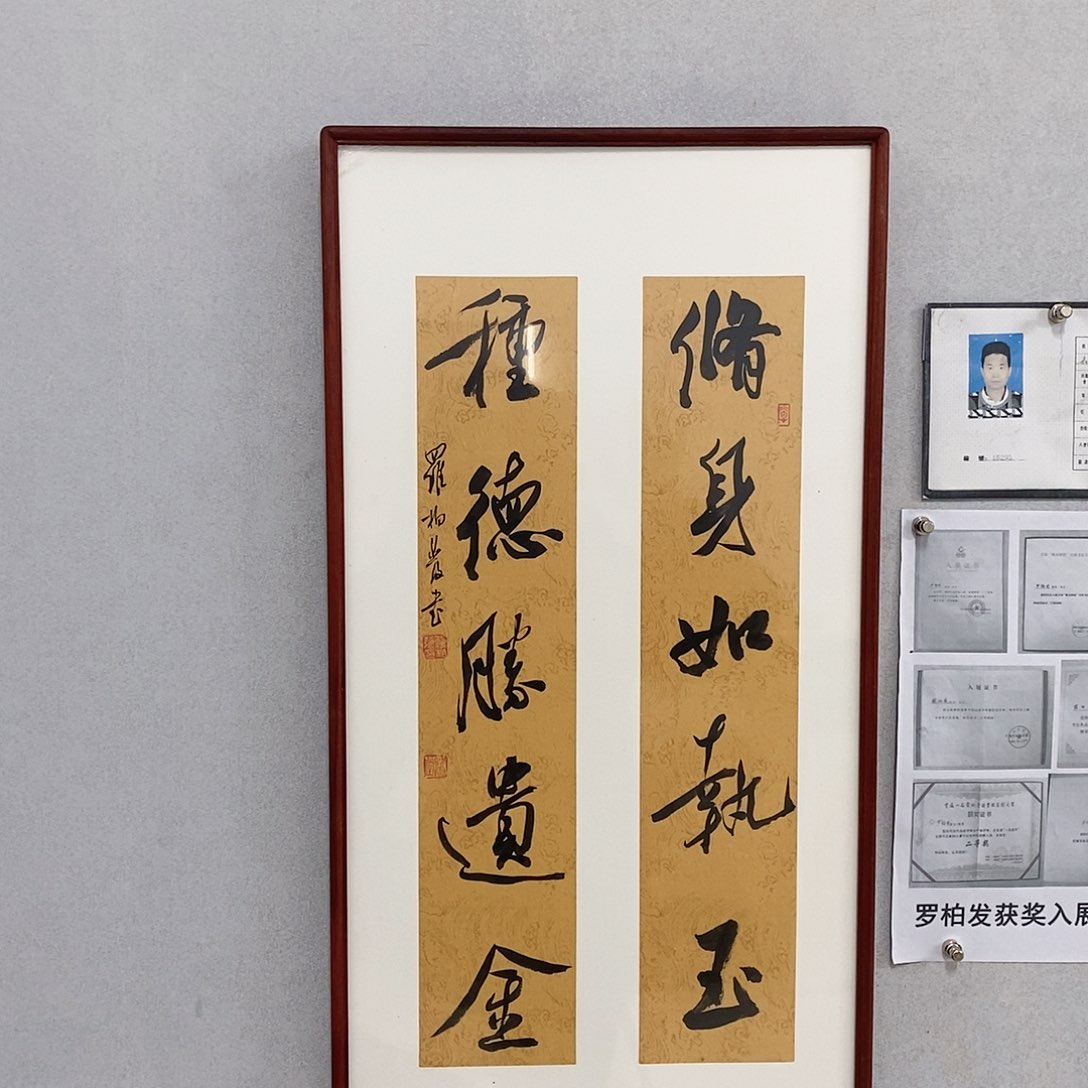 书法罗柏发书法修身