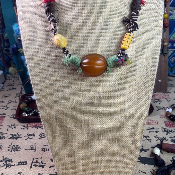 玛瑙/玉髓未镶嵌颈饰