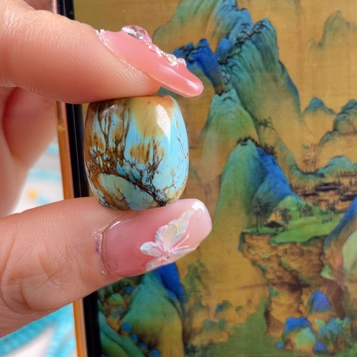 绿松石珠宝奇石未镶嵌