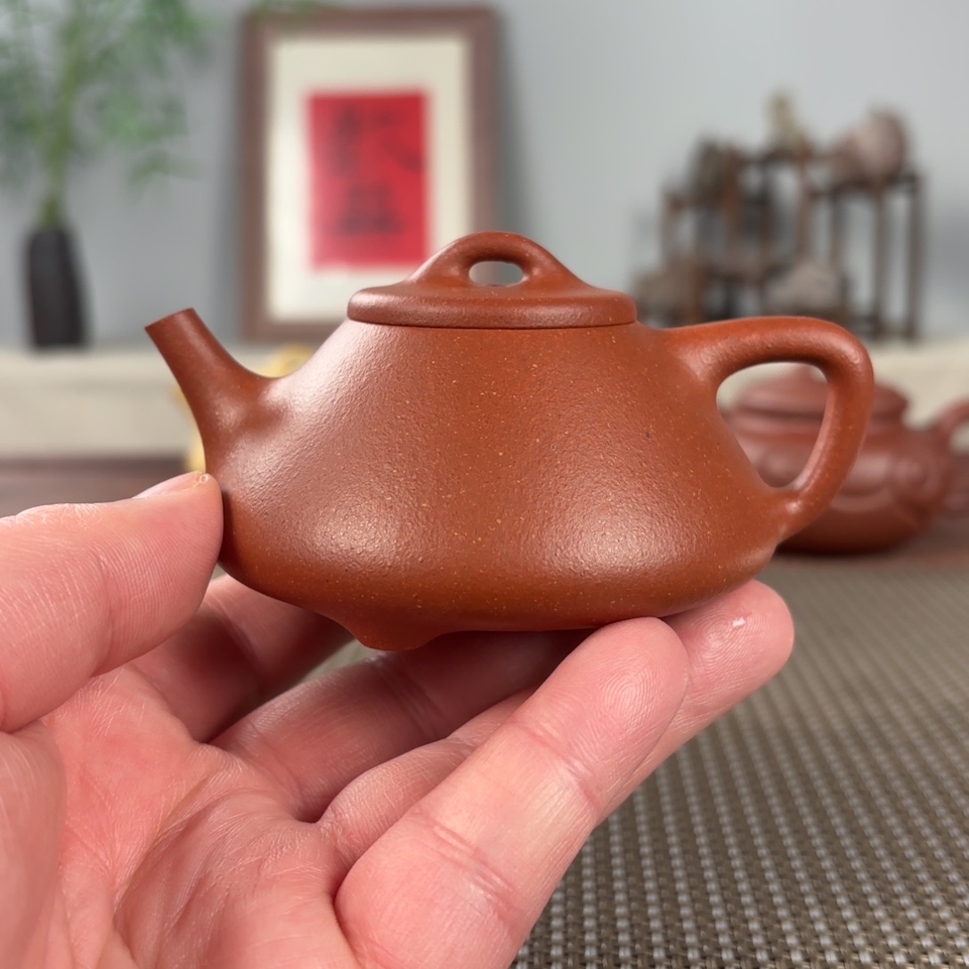 紫砂茶壶黄龙山原矿紫砂壶130