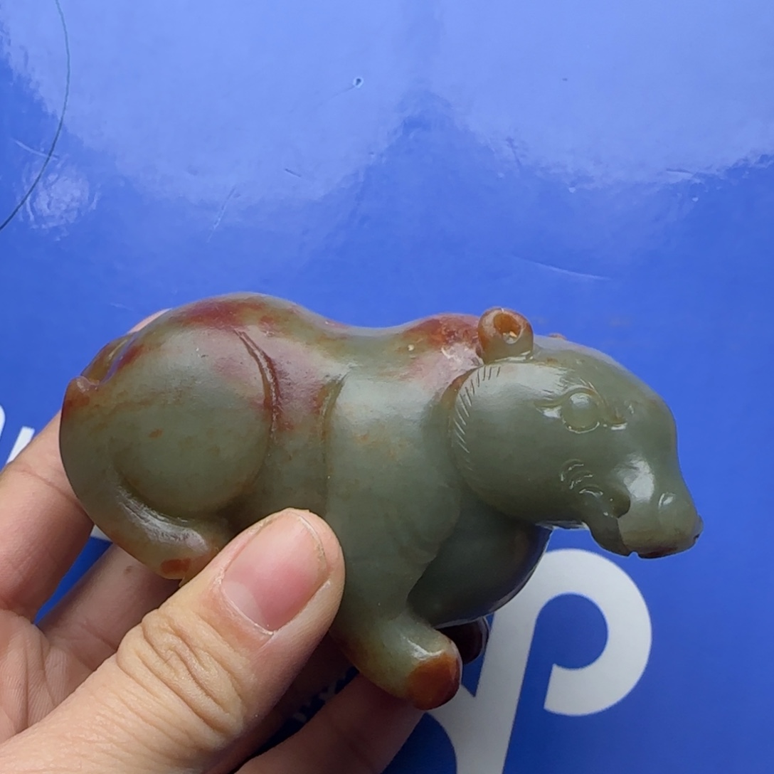 和田玉把件未镶嵌