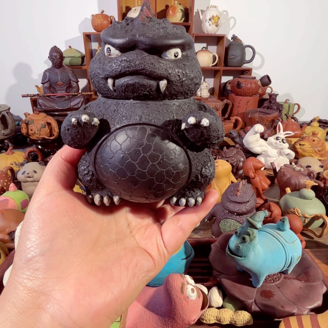 紫砂茶壶?****?纯手工制作过程非常