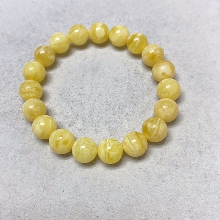 裸石蜜蜡未镶嵌串