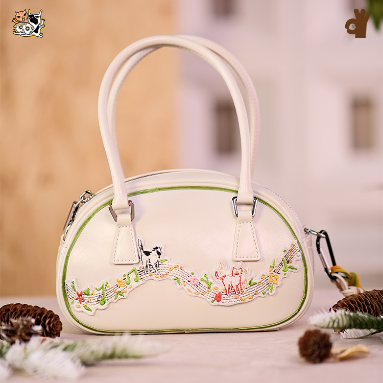 【春之歌】新年原创风格设计手作斜跨包秋冬