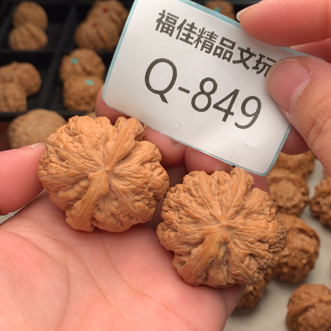 文玩核桃把件41球筋…….