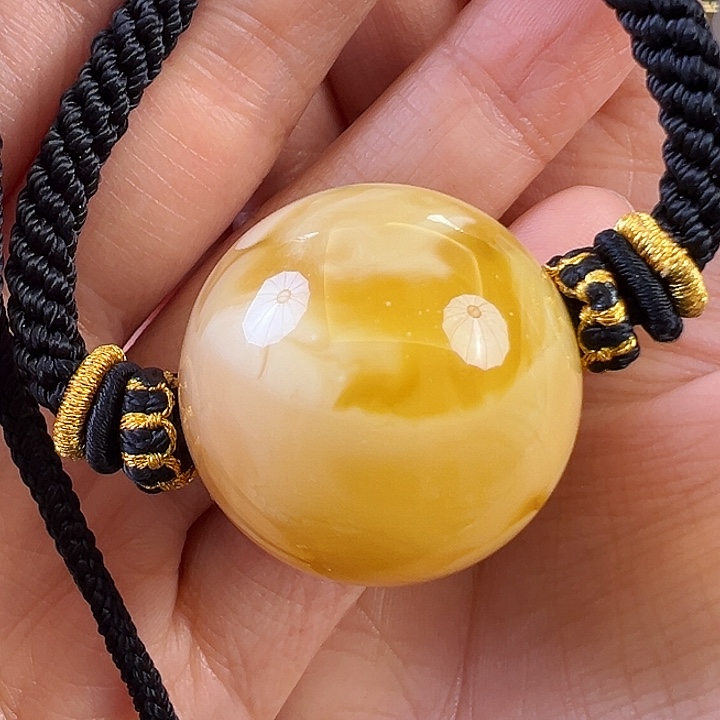 蜜蜡颈饰未镶嵌蜜蜡