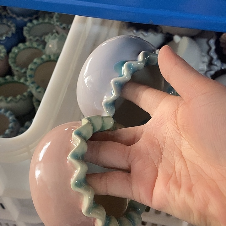 红陶【满10米包邮默认微瑕疵】2个