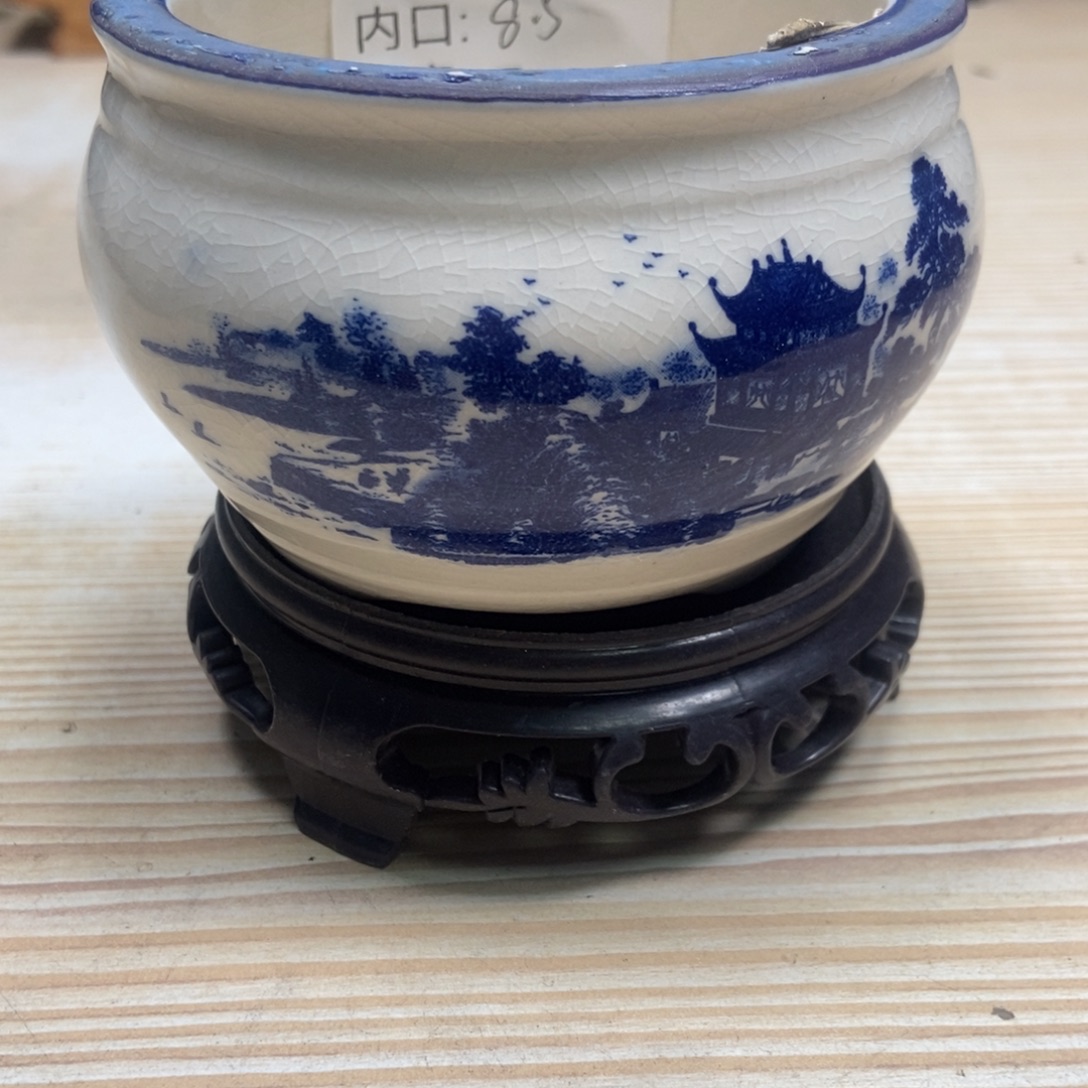 瓷片陶瓷花盆陶瓷艺术
