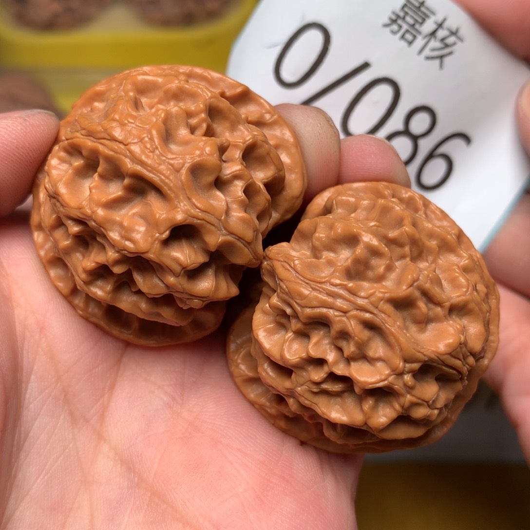 文玩核桃把件肉球苹果38