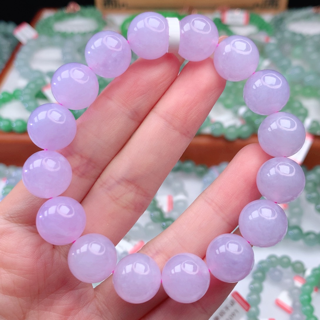 翡翠手链未镶嵌翡翠13mm