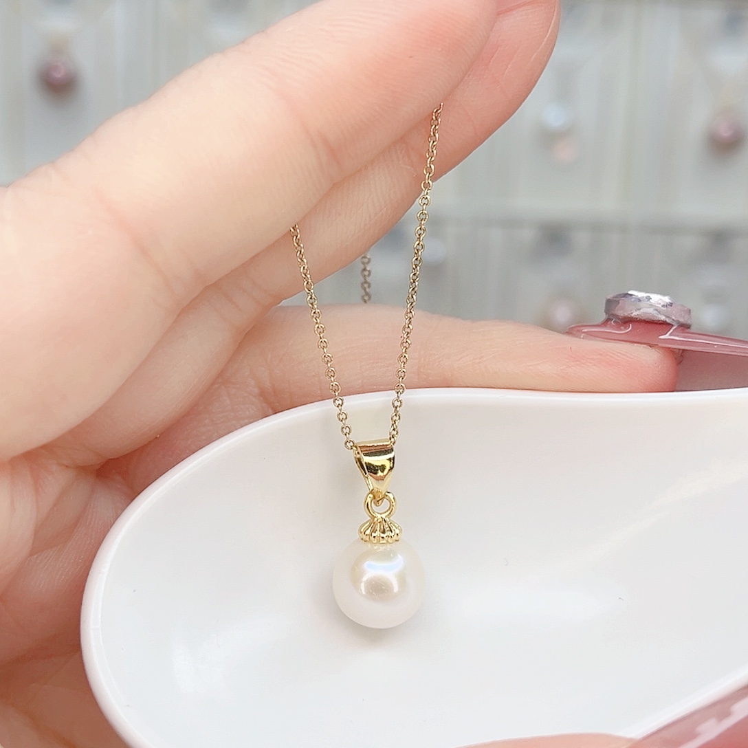 淡水珍珠合金吊坠(赠链)