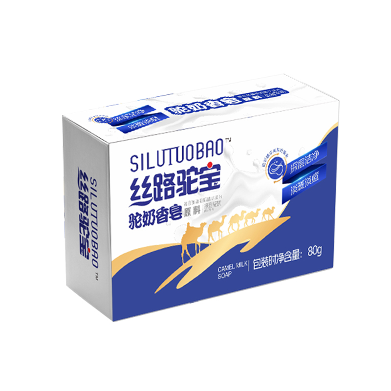 丝路驼宝驼奶香皂80g/盒