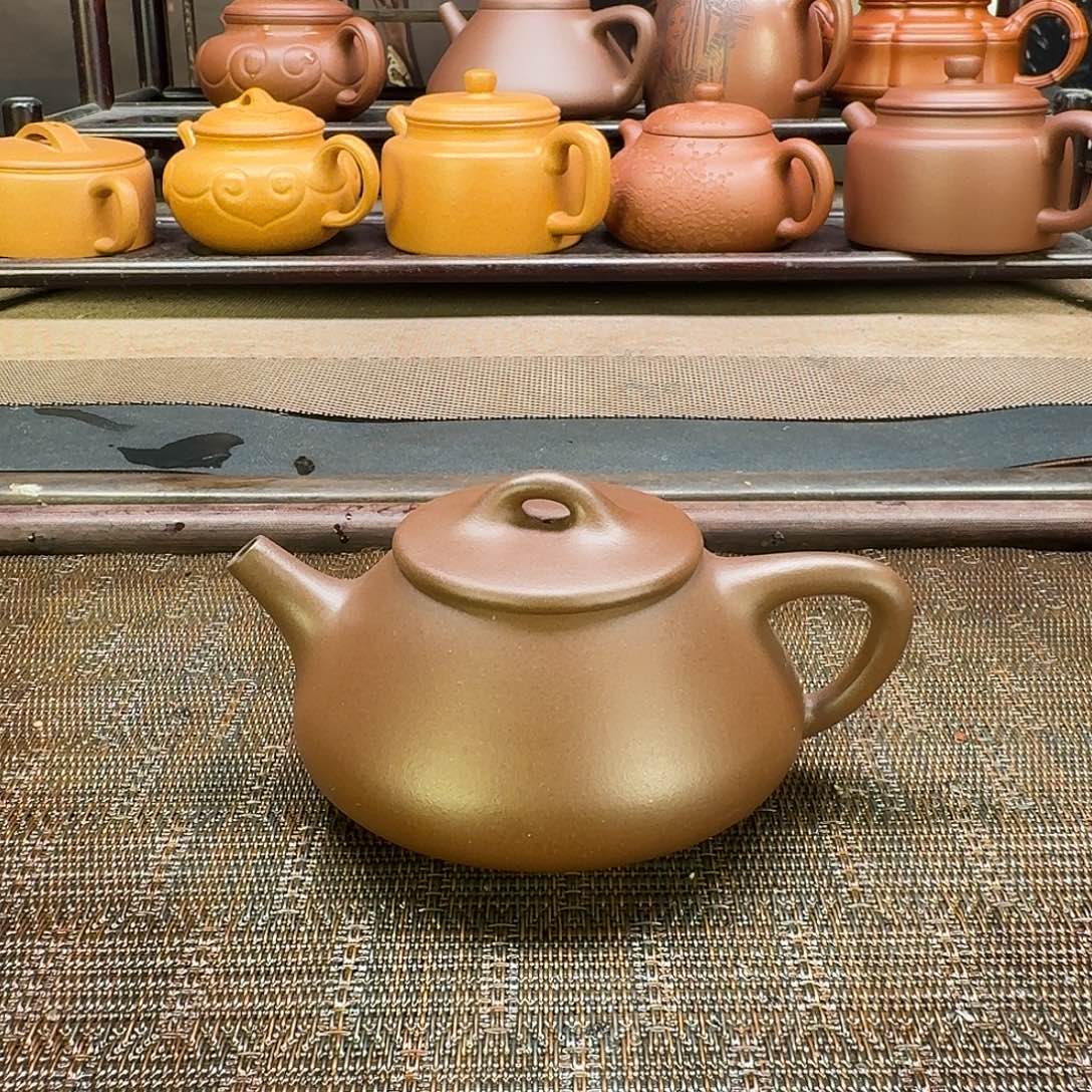 花***离紫砂茶壶原矿紫砂