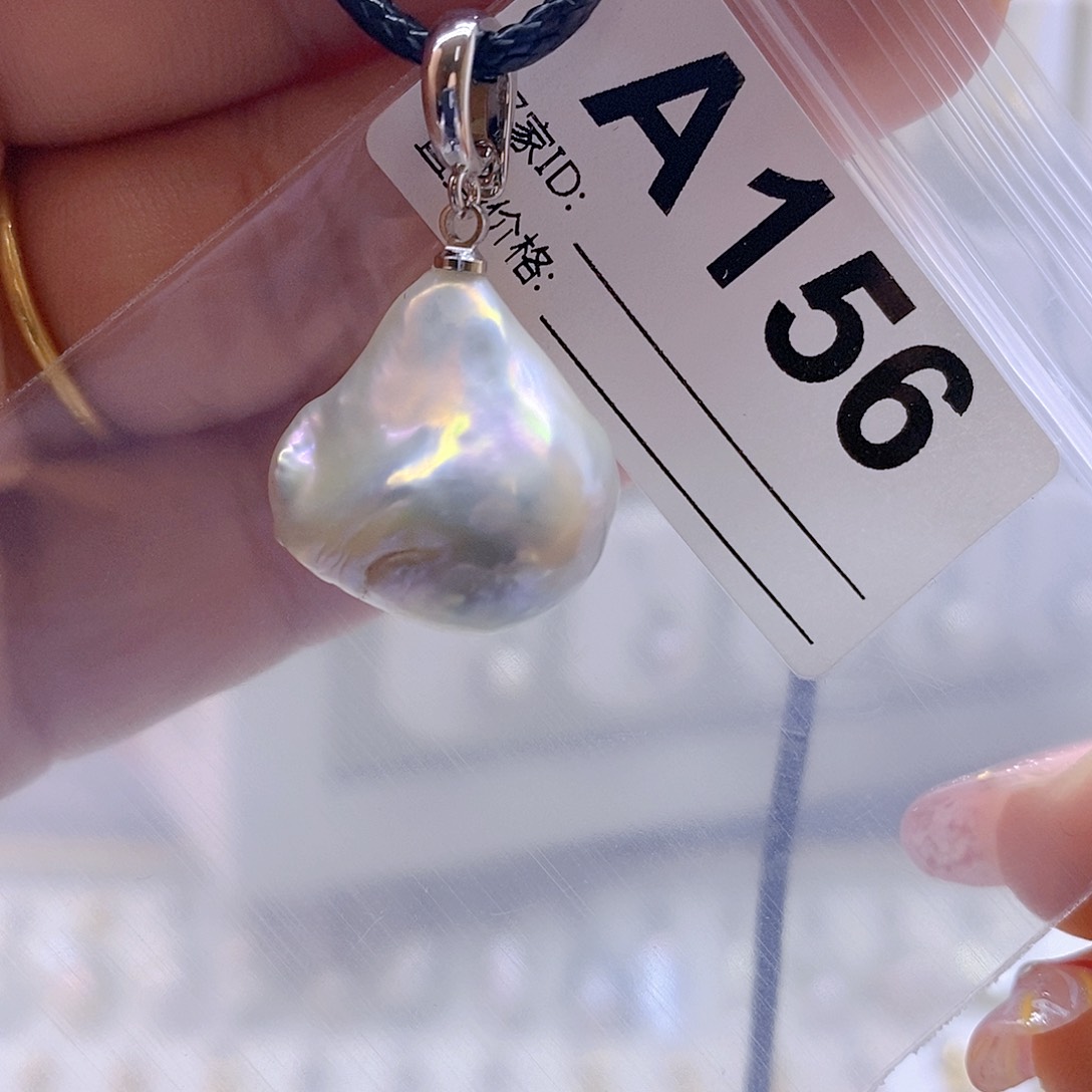 淡水珍珠颈饰银S925镶嵌