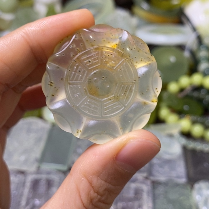 岫玉岫玉挂件未镶嵌
