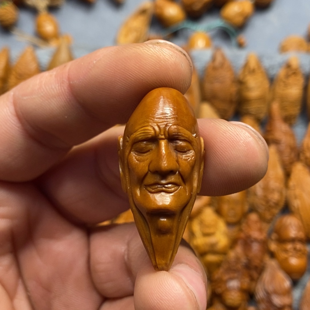 橄榄核手串/手链长眉罗汉